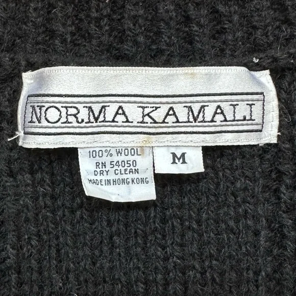 Vintage Norma Kamali Wool Sweater Vest - Picture 4 of 7